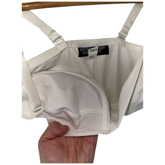 Nancy Ganz Body Slimmers 34D White Shapewear Slip Dress Underwire Bra Lingerie - Picture 8 of 9